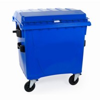 Rolcontainer 770 liter beveiligd